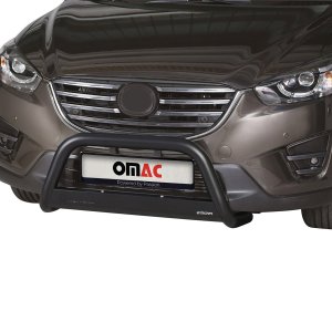 Mazda CX5 Bull Bar - Omac - Steel - Black - '15-'16